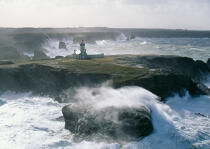 Pointe des Poulains. © Philip Plisson / Plisson La Trinité / AA03842 - Photo Galleries - Lighthouse [56]