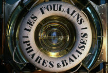 Gros plan d'une lentille du phare des Poulains. © Guillaume Plisson / Plisson La Trinité / AA03845 - Photo Galleries - Lense
