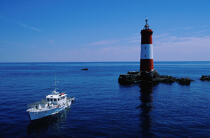 Mer calme aux pieds des Cardinaux © Philip Plisson / Plisson La Trinité / AA03868 - Photo Galleries - Lighthouse