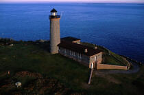 Phare des 7 îles. © Philip Plisson / Plisson La Trinité / AA03919 - Photo Galleries - Lighthouse