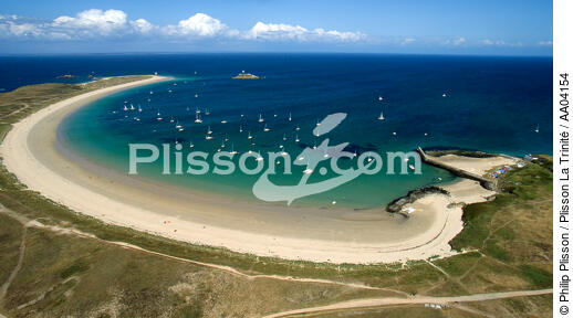 Houat beach. - © Philip Plisson / Plisson La Trinité / AA04154 - Photo Galleries - Beach