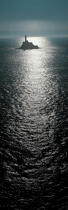 Le Fastnet à contre-jour. © Philip Plisson / Plisson La Trinité / AA04165 - Photo Galleries - Lighthouse [Ire]