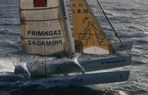 Primagaz. © Guillaume Plisson / Plisson La Trinité / AA04358 - Photo Galleries - Ocean racing trimaran