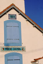Façade d'une maison à Belle-île. © Philip Plisson / Plisson La Trinité / AA04390 - Photo Galleries - Island [56]