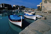 Barques au port de Centuri. © Philip Plisson / Plisson La Trinité / AA04568 - Nos reportages photos - Corse