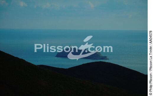 Phare de la Giraglia. - © Philip Plisson / Plisson La Trinité / AA04578 - Nos reportages photos - Corse