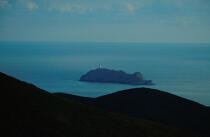 Phare de la Giraglia. © Philip Plisson / Plisson La Trinité / AA04578 - Photo Galleries - Lighthouse [Corsica]