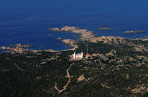 Phare de Senetosa. © Philip Plisson / Plisson La Trinité / AA04580 - Photo Galleries - Lighthouse [Corsica]
