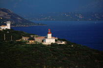 Phare de la Chiappa. © Philip Plisson / Plisson La Trinité / AA04589 - Photo Galleries - Lighthouse [Corsica]