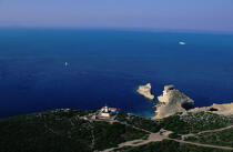 Phare de Pertusato. © Philip Plisson / Plisson La Trinité / AA04460 - Photo Galleries - Lighthouse [Corsica]