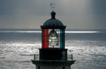 Reflection in the lens of Cordouan. © Philip Plisson / Plisson La Trinité / AA04473 - Photo Galleries - Inside [lighthouse]