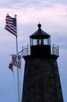 Phare de Point Judith, Rhode Island. © Philip Plisson / Plisson La Trinité / AA04487 - Photo Galleries - American Lighthouses