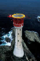 Pays de Galles, phare de Smalls. © Philip Plisson / Plisson La Trinité / AA04711 - Photo Galleries - Lighthouse [Wales]