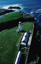 En Irlande, phare de Rathlin O'Birne. © Philip Plisson / Plisson La Trinité / AA04753 - Photo Galleries - Rathlin O'Birne [lighthouse]