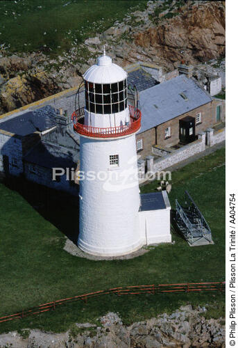 Rathlin O'Birne, Irish lighthouse. - © Philip Plisson / Plisson La Trinité / AA04754 - Photo Galleries - Rathlin O'Birne [lighthouse]