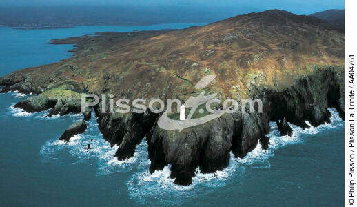 Ardnakinna, Irish lighthouse. - © Philip Plisson / Plisson La Trinité / AA04761 - Photo Galleries - Irish Lighthouses
