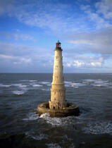 Cordouan à marée haute. © Philip Plisson / Plisson La Trinité / AA04784 - Photo Galleries - Lighthouse [33]