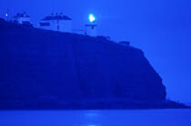 Black Head la nuit. © Philip Plisson / Plisson La Trinité / AA04821 - Photo Galleries - Lighthouse [Ire]