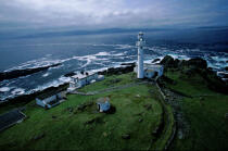 Phare irlandais : Inishtrahull. © Philip Plisson / Plisson La Trinité / AA04865 - Nos reportages photos - Irlande, l'île verte