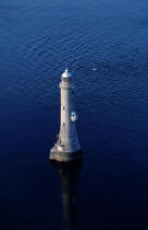 Le phare de Haulbowline. © Philip Plisson / Plisson La Trinité / AA04868 - Photo Galleries - Lighthouse [Ire]