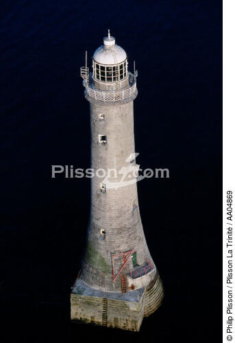 Haulbowline, on the east coast of Ireland. - © Philip Plisson / Plisson La Trinité / AA04869 - Photo Galleries - Irish Lighthouses