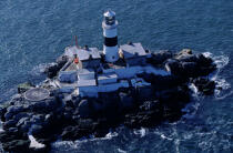 Le phare de Maidens. © Philip Plisson / Plisson La Trinité / AA04871 - Photo Galleries - Ireland