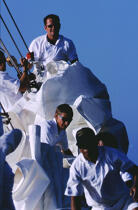 L'equipage. © Philip Plisson / Plisson La Trinité / AA04942 - Photo Galleries - Tall ship / Sailing ship