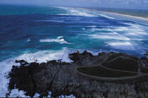 Vue aérienne de la pointe de la Torche. © Philip Plisson / Plisson La Trinité / AA05239 - Photo Galleries - Beach