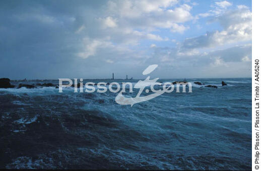 La pointe de Penmarc'h. - © Philip Plisson / Plisson La Trinité / AA05240 - Nos reportages photos - Phare [29]