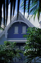 Maison coloniale dans la verdure. © Philip Plisson / Plisson La Trinité / AA05393 - Photo Galleries - Colonial-type house