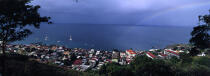 Depuis les hauteurs de Saint-Pierre © Philip Plisson / Plisson La Trinité / AA05449 - Nos reportages photos - Martinique [la]