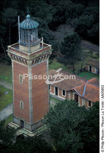 Le phare d'Hourtin - © Philip Plisson / Plisson La Trinité / AA05853 - Photo Galleries - Lighthouse [33]