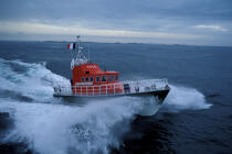 Canot de sauvetage d'Ouessant. © Philip Plisson / Plisson La Trinité / AA05971 - Photo Galleries - Lifeboat society
