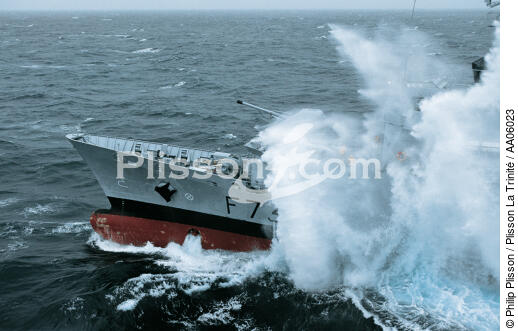 The frigate Germinal. - © Philip Plisson / Plisson La Trinité / AA06023 - Photo Galleries - Maritime activity