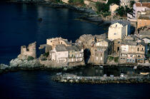 Erbalunga, petit port sur le Cap Corse. © Philip Plisson / Plisson La Trinité / AA06085 - Nos reportages photos - Corse