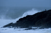 Tempête sur la côte sauvage de Quiberon. © Philip Plisson / Plisson La Trinité / AA06115 - Photo Galleries - Storms
