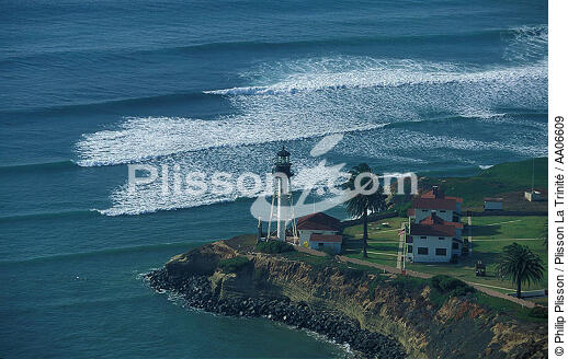 Point Loma à San Diego. - © Philip Plisson / Plisson La Trinité / AA06609 - Photo Galleries - American Lighthouses