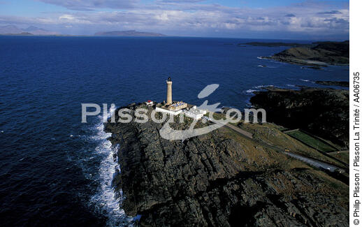 Le phare d'Ardnamurchan. - © Philip Plisson / Plisson La Trinité / AA06735 - Nos reportages photos - Phares Grande-Bretagne