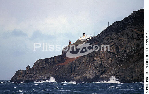 Mull of Kintyre en face des côtes irlandaises. - © Philip Plisson / Plisson La Trinité / AA06740 - Photo Galleries - Mull of Kintyre [lighthouse]