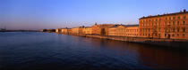 Les quais de Saint-Pétersbourg. © Philip Plisson / Plisson La Trinité / AA06764 - Nos reportages photos - Saint-Pétersbourg