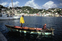 Petite pêche sur l'île de Grenade. © Philip Plisson / Plisson La Trinité / AA06786 - Photo Galleries - Job
