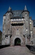 Le château fort de Trécesson. © Philip Plisson / Plisson La Trinité / AA06798 - Photo Galleries - Castle