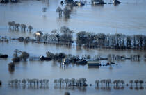 Innondation en Ile & Vilaine. © Philip Plisson / Plisson La Trinité / AA06865 - Photo Galleries - Ille-et-Vilaine