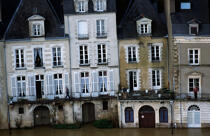Innondation à Redon. © Philip Plisson / Plisson La Trinité / AA06868 - Photo Galleries - Ille & Vilaine