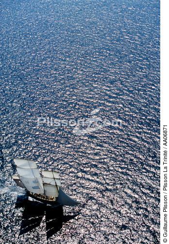 La Cancalaise toutes voiles dehors. - © Guillaume Plisson / Plisson La Trinité / AA06871 - Nos reportages photos - Bisquine