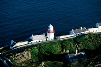 Le phare de Crookhaven. © Philip Plisson / Plisson La Trinité / AA06884 - Nos reportages photos - Phares Irlande