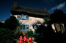 Maison typique sur l'île de Wight. © Philip Plisson / Plisson La Trinité / AA06921 - Nos reportages photos - Maison