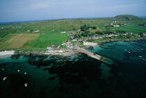 L'île d'Iona à l'ouest de l'île de Mull. © Philip Plisson / Plisson La Trinité / AA06989 - Nos reportages photos - Iona [île d']
