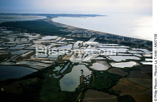 Les Marais de Guérande. - © Philip Plisson / Plisson La Trinité / AA07108 - Photo Galleries - Salt production