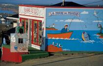 Boutique de souvenires sur les îles de la Madeleine. © Philip Plisson / Plisson La Trinité / AA07231 - Photo Galleries - Philip Plisson